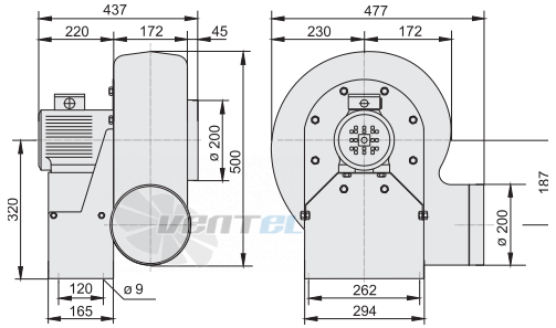 Rosenberg EPND 200-2 - описание, технические характеристики, графики